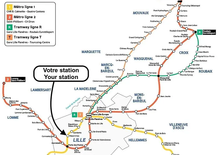 Wazemmes - Functional With Parking Space! Apartment Lille